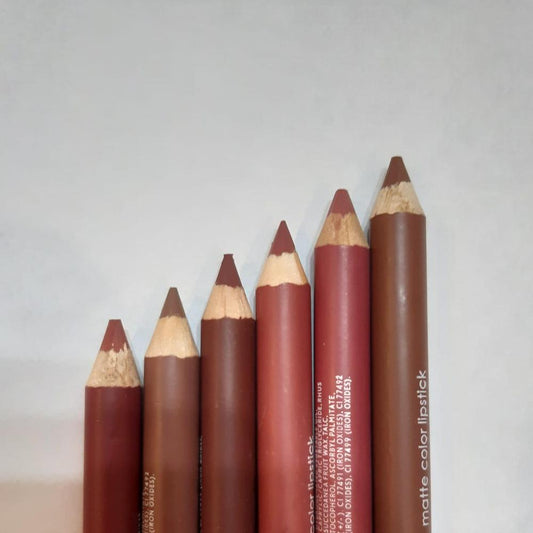 Long Lasting Lip Pencil Pack of 6