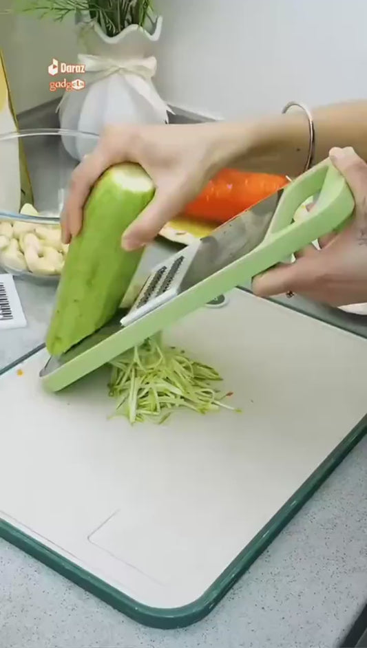 5 in 1 Manual Vegetables Slicer Cutter