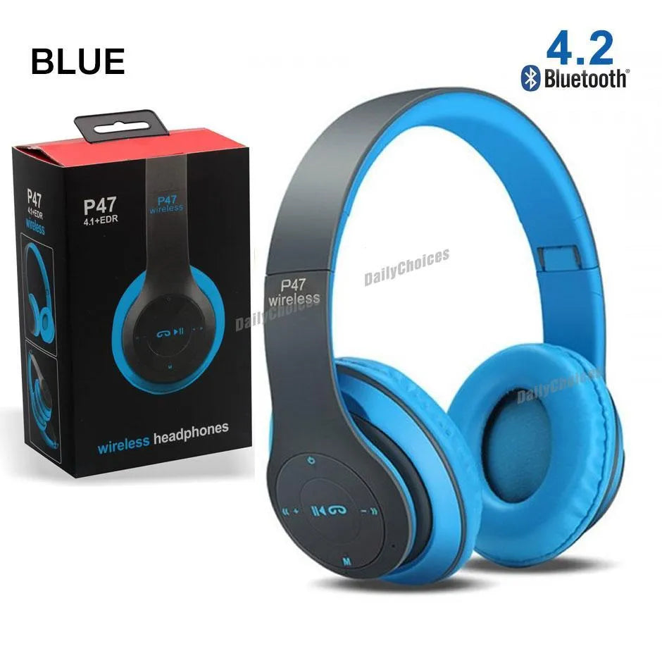 P47 wireless bluetooth Headphones