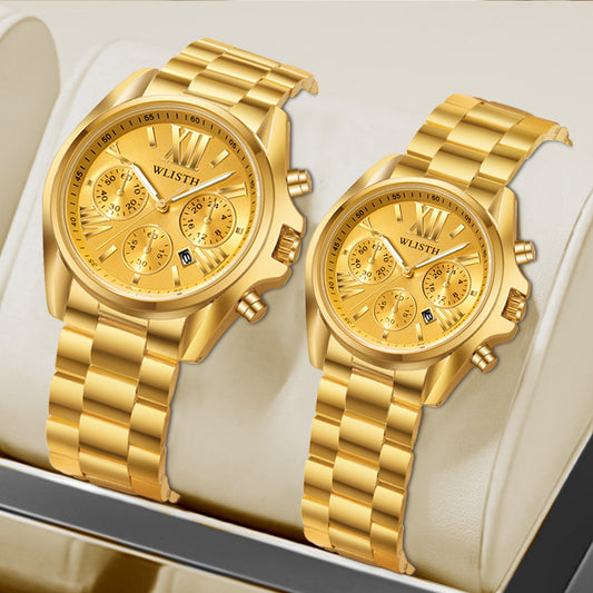 Swiss Brand Waterproof Couple Watches