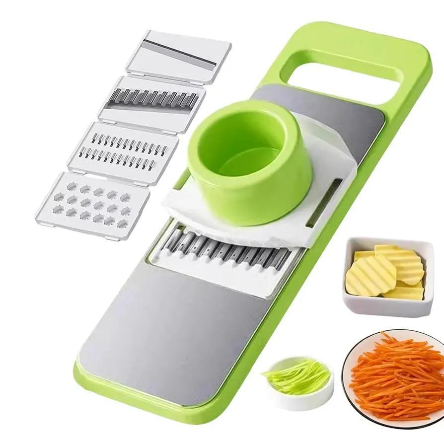 5 in 1 Manual Vegetables Slicer Cutter
