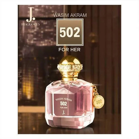 Waseem Akram 502 + Janan Gold Long Lasting Perfume