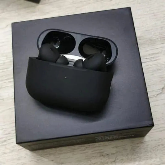 Black Airpods with long lasting battery and fast Charge, Air Pro 2