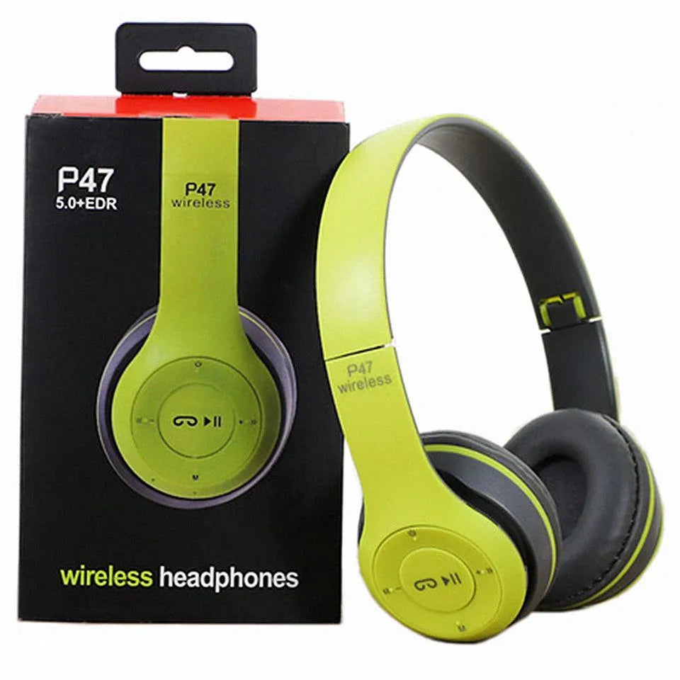 P47 wireless bluetooth Headphones