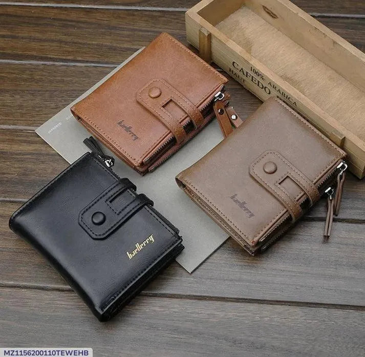 Men's Multicolor Leather Wallet