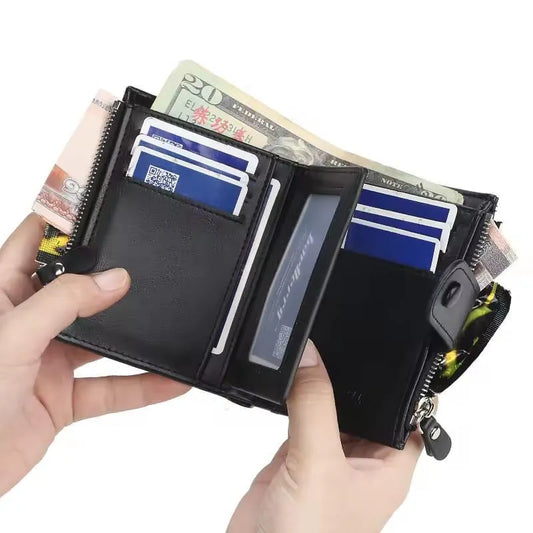 Men's Multicolor Leather Wallet